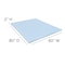 Flash Furniture 12" Queen Mattress, 14" Bed frame & 3" Topper Set XU-BD10-12PSM2M35-Q-GG - alternate 8